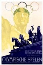 1936 Berlin-Garmisch Olympische Spiele Berlin 1936  Brevmärke vignette